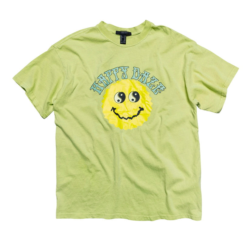 Colorful 60s Aesthetic Smile Print T-Shirt