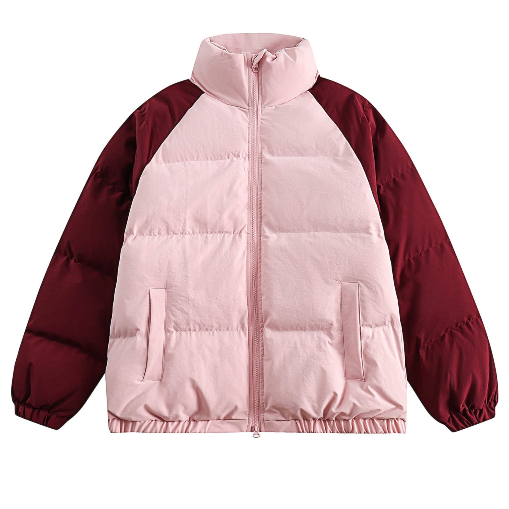 Double Color E-Girl Aesthetic Winter Puffer Jacket