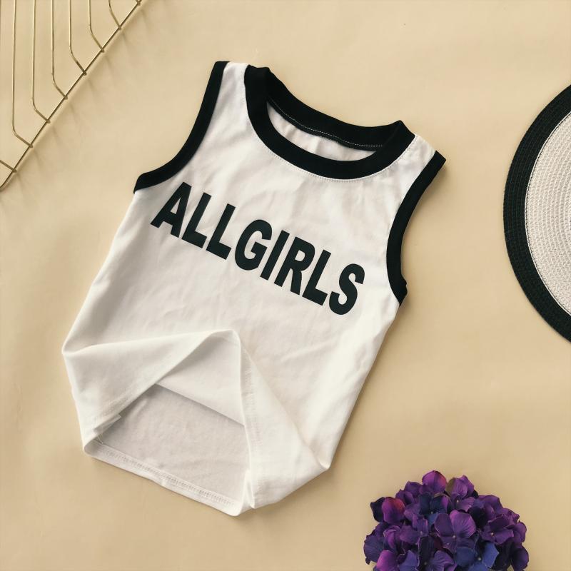 itGirl Shop ALL GIRLS SPORTY ROUND NECK SINGLET TOP