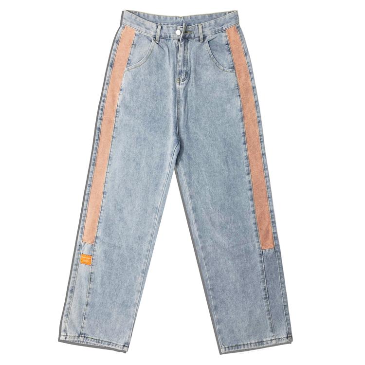 Jeans with lines on the sale side