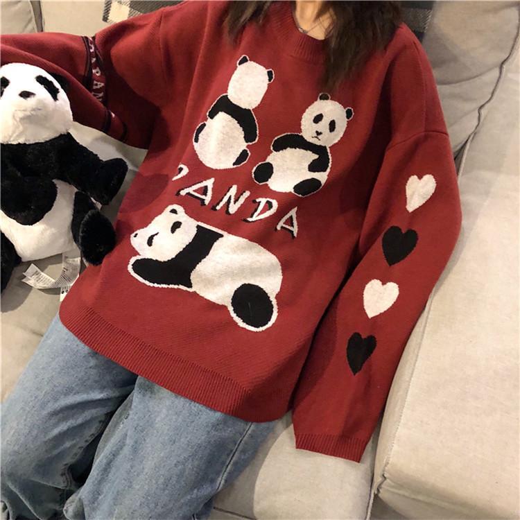 Panda sweater for discount girls