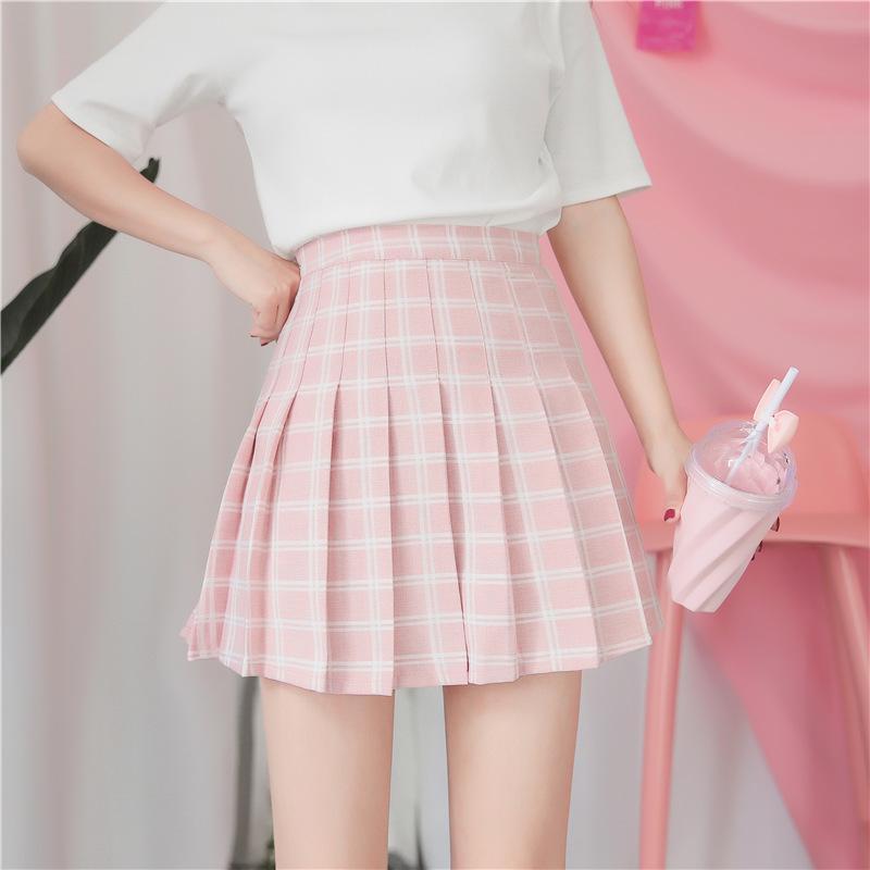 Pink skirt 2025 outfit pastel