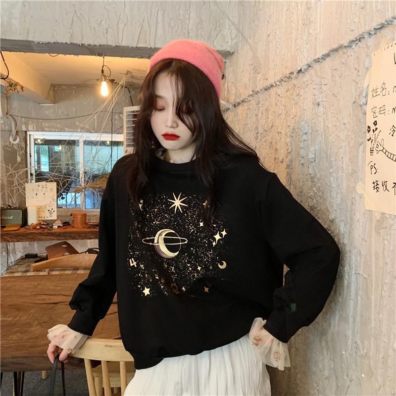 Aesthetic discount black sweater