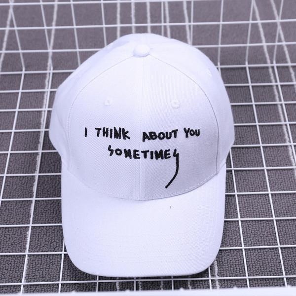itGirl Shop THINK ABOUT YOU SOMETIMES CAP
