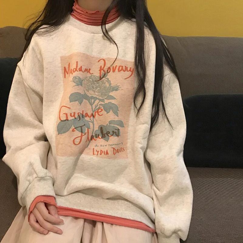 Mock neck vintage on sale sweatshirt