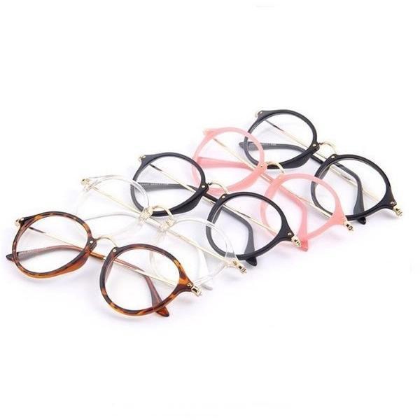 itGirl Shop VSALE ROUND CLEAR AESTHETIC GLASSES