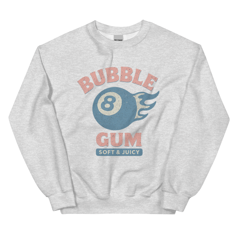 Bubble Gum Vintage Graphic Sweatshirt