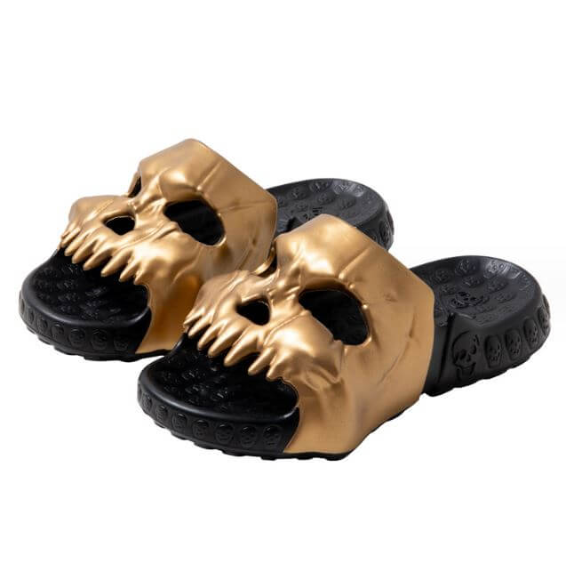 Demon Shoes Rubber Skull Skeleton Slippers Sandals