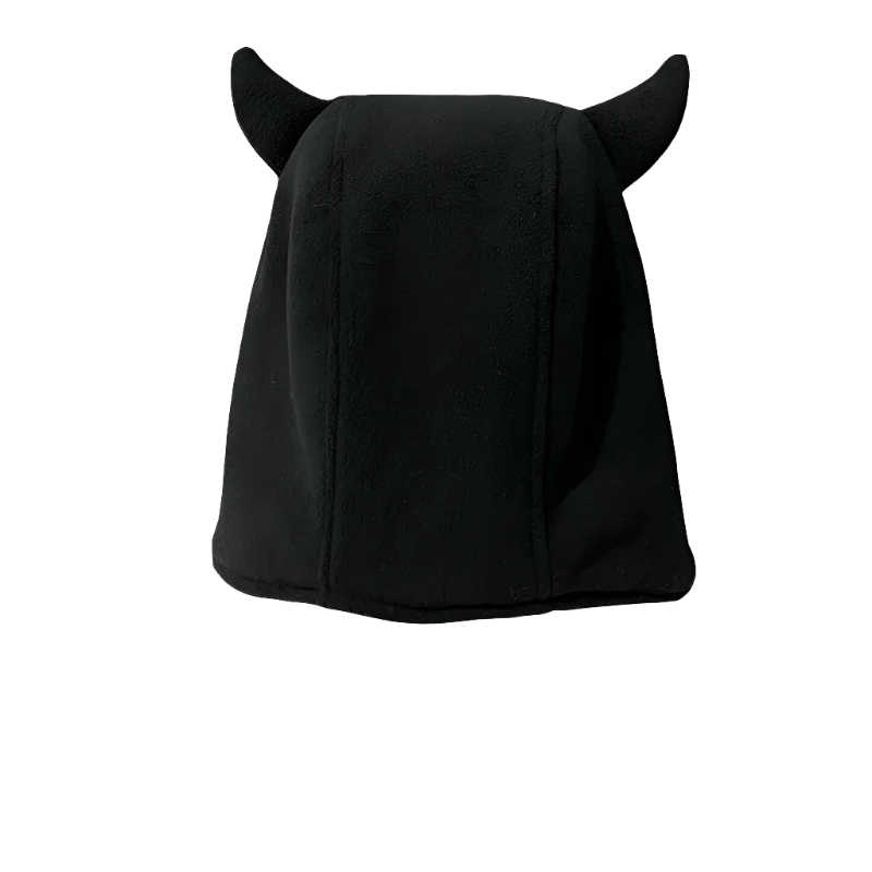 Devil Horns Soft Fluffy Headwear Hat