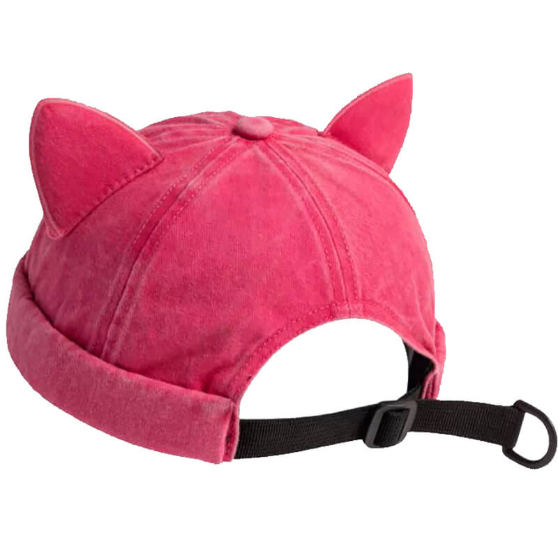 Jean Denim Cute Cat Ears Half Cap Hat