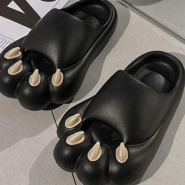 Rubber Cat Paws Aesthetic Cute Slippers Sandals