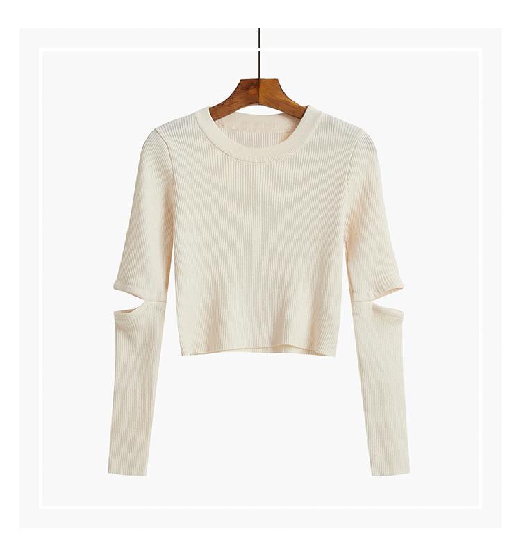 Elbow cut hot sale out sweater