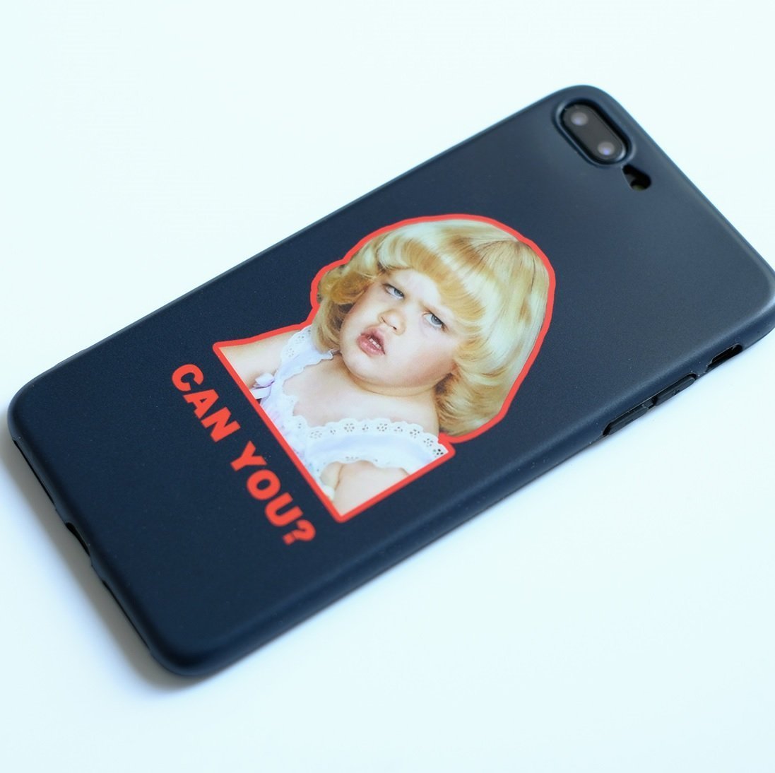 itGirl Shop CAN YOU FUNNY MEME GIRL BLACK IPHONE COVER CASE
