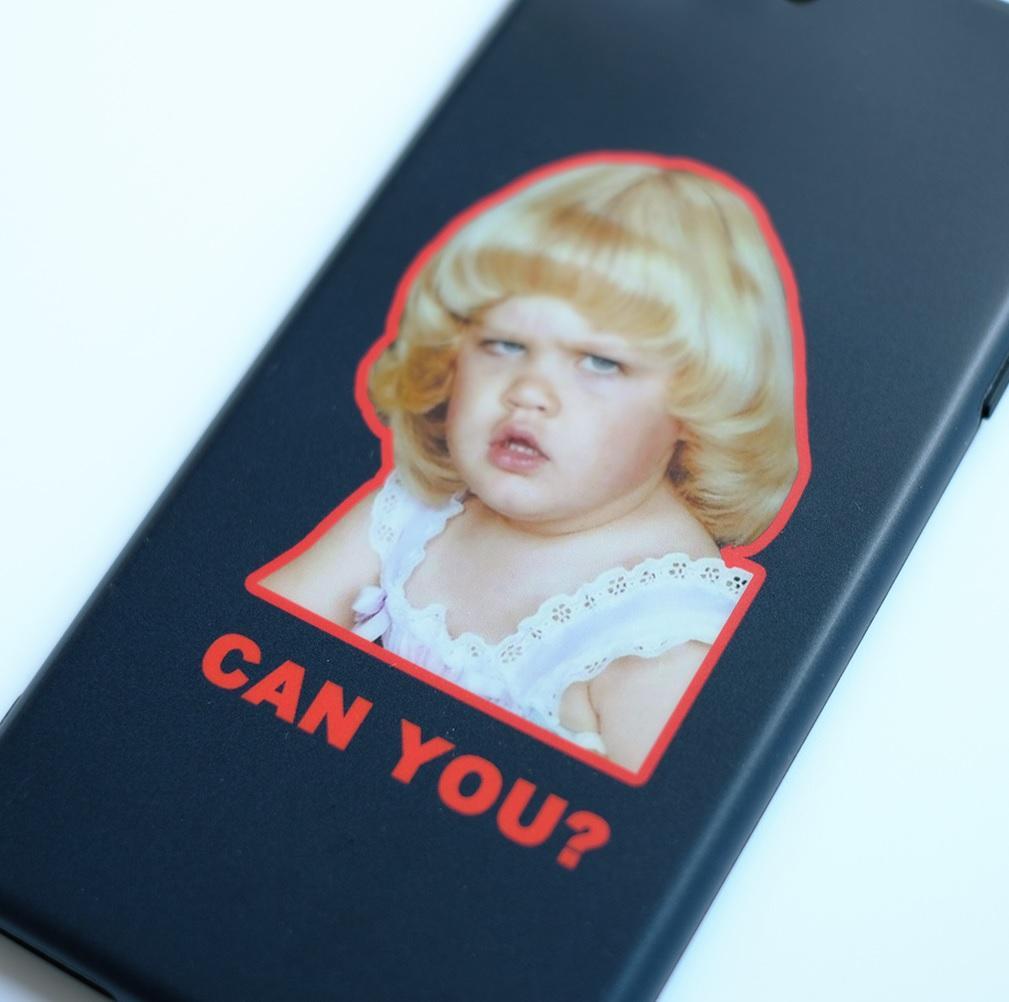 itGirl Shop CAN YOU FUNNY MEME GIRL BLACK IPHONE COVER CASE