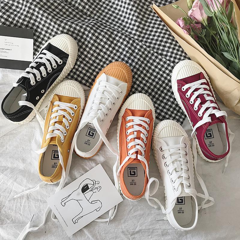 excitation Tilbagekaldelse Sømand itGirl Shop - Aesthetic Clothing -Classic Canvas Lace Up Sneakers