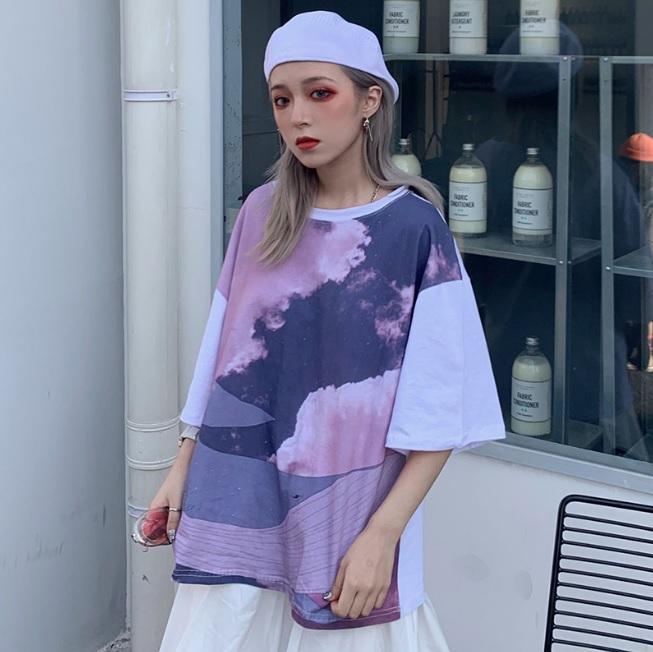 itGirl Shop Aesthetic Clothing Cute Pastel Colors Whale Print