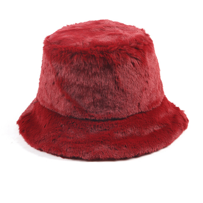 itGirl Shop FLUFFY TEENAGE FASHION WARM BUCKET HAT