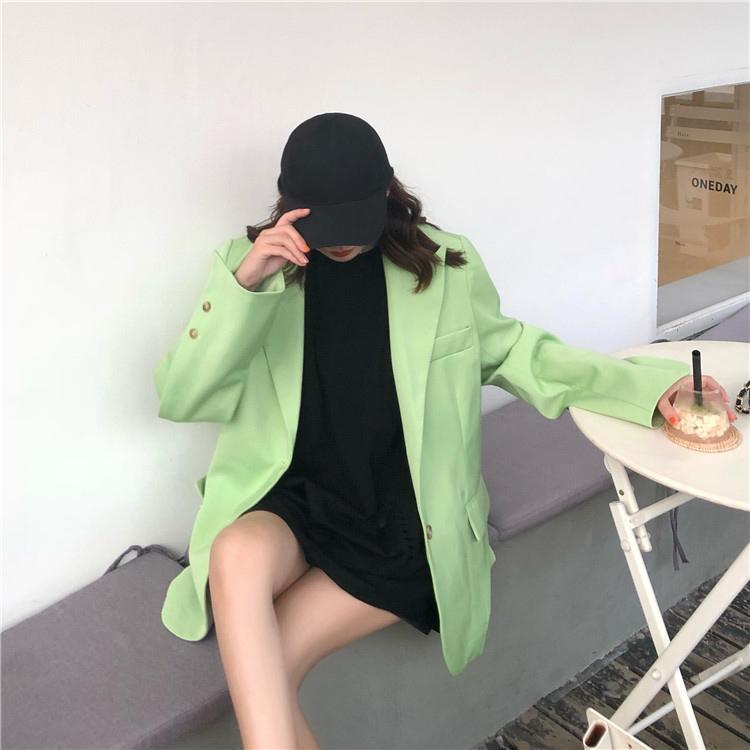 Khaki oversized blazer hotsell