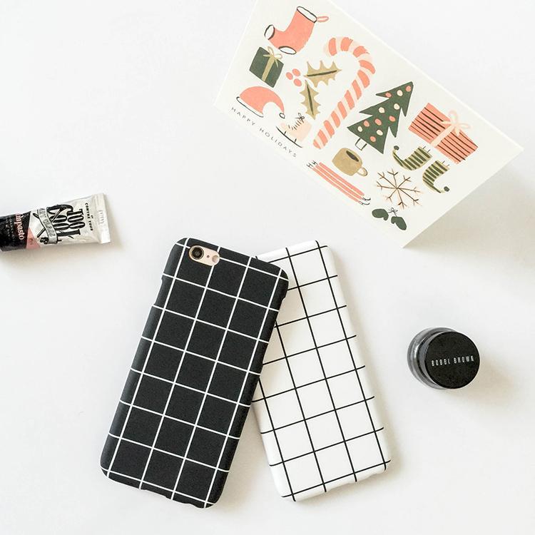 Grid Plastic Iphone 6 Case