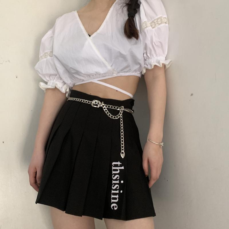 itGirl Shop - Aesthetic Clothing -Cross Pendant Grunge Outfit Metal
