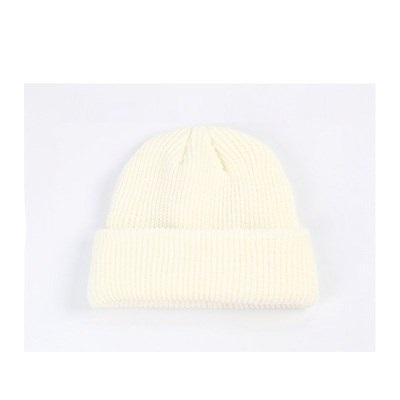 itGirl Shop KNIT SOLID COLORS COMFY BEANIE HAT