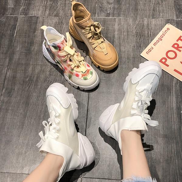 itGirl Shop KOREAN AESTHETIC THIN CANVAS SPORTY OUTDOORS SNEAKERS