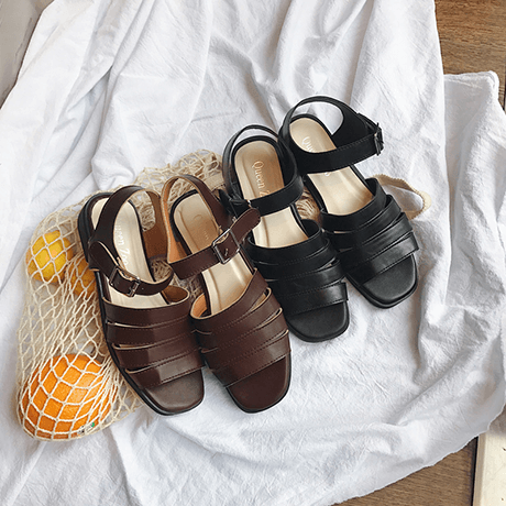 Classic Brown Leather Sandals – Turkeyfamousfor