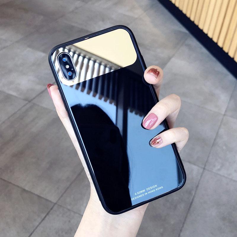 itGirl Shop MIRROR SOLID COLORS GLOSSY IPHONE COVER CASE