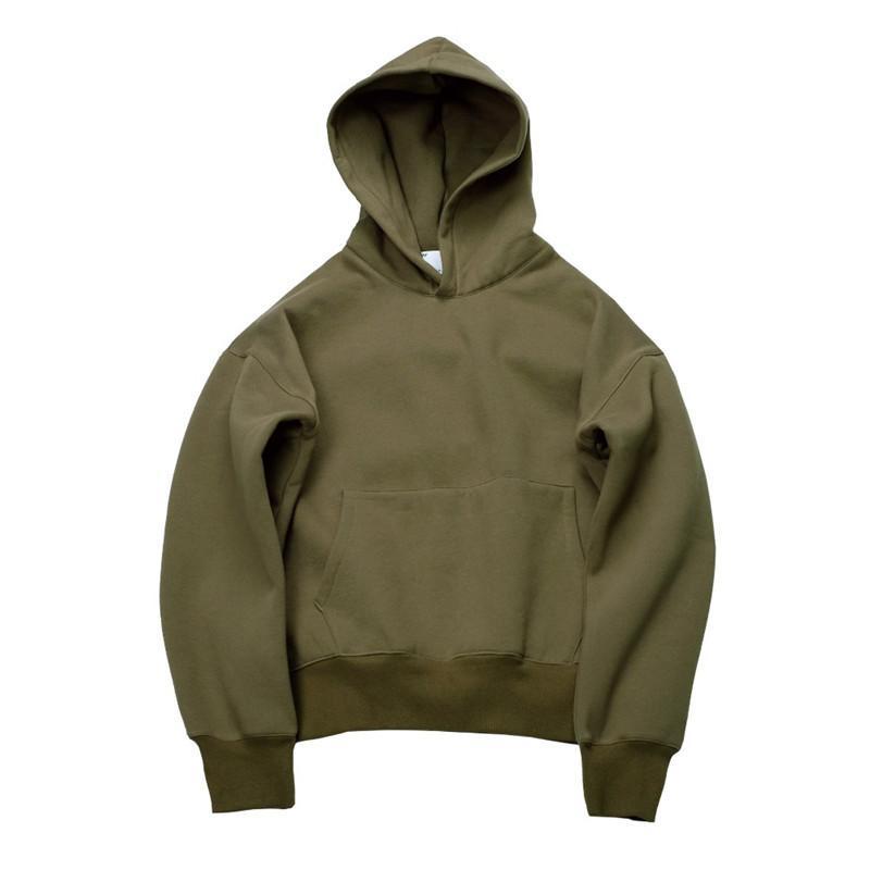 itGirl Shop Aesthetic Clothing Natural Colors Hoodie Beige Army