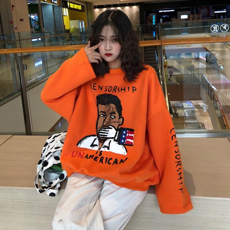 itGirl Shop - Aesthetic Clothing -Angel Letters Print Oversized
