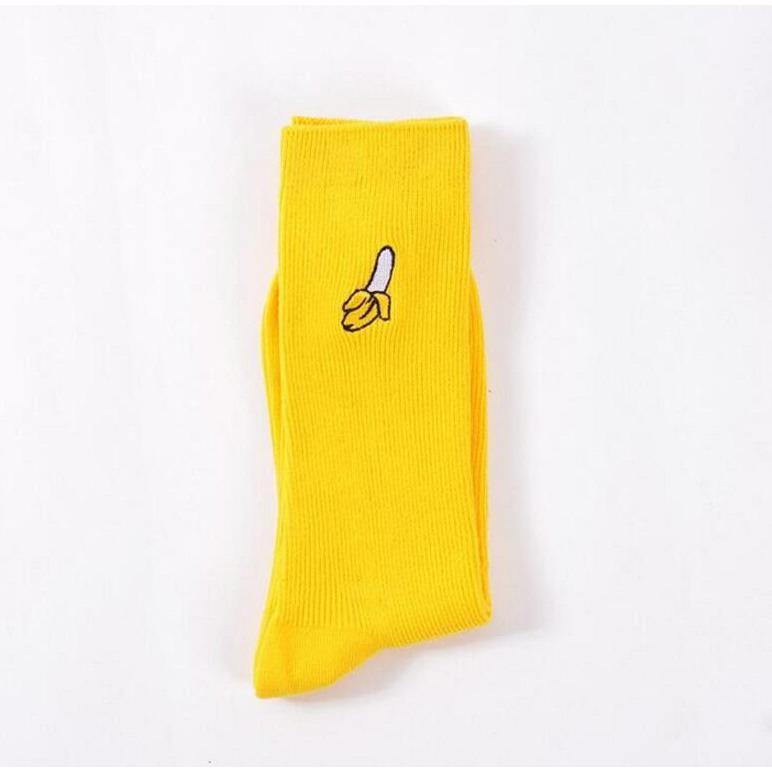Aesthetic Clothing itGirl Shop SALE FRUIT EMBROIDERIES COTTON SOCKS
