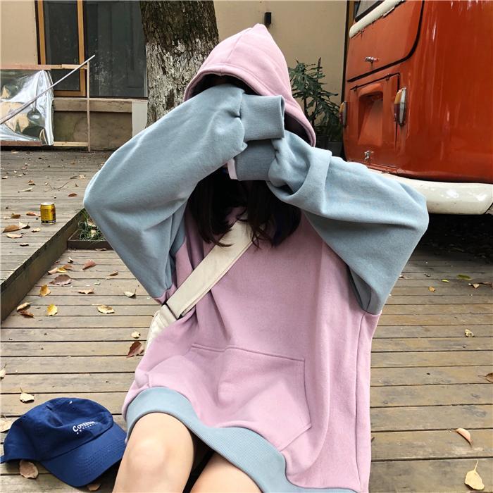 Pastel oversized hoodie on sale