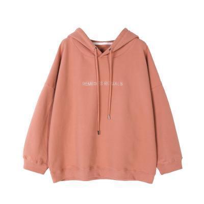 itGirl Shop THIN REMEDIES RITUALS LETTERS OVERSIZED HOODIE
