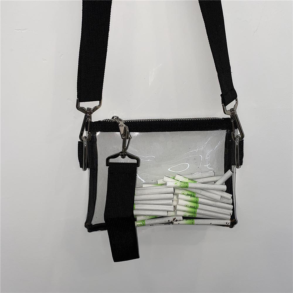Transparent Grunge Aesthetic Crossbody Bag