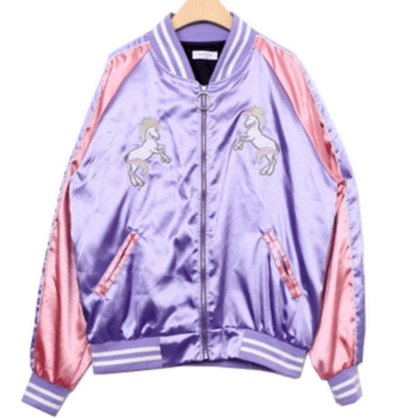 itGirl Shop - Aesthetic Clothing -Unicorn Embroidery Blazer Jacket