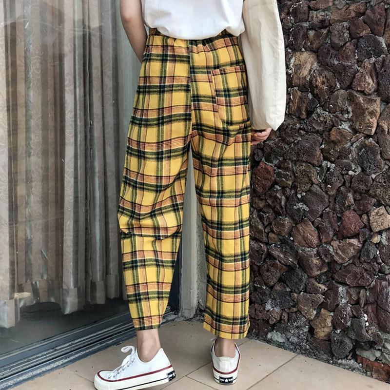 Checkered pants aesthetic discount